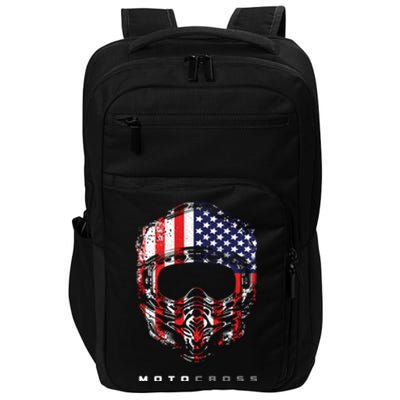 Motocross Dirt Bike Apparel Cute Gift Dirt Bike Motocross Great Gift Impact Tech Backpack