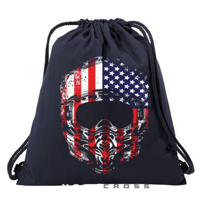 Motocross Dirt Bike Apparel Cute Gift Dirt Bike Motocross Great Gift Drawstring Bag