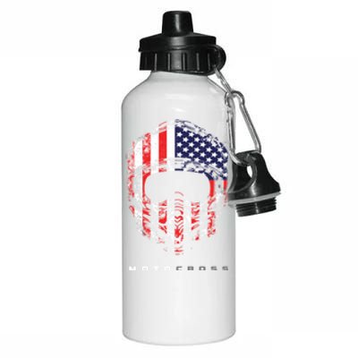 Motocross Dirt Bike Apparel Cute Gift Dirt Bike Motocross Great Gift Aluminum Water Bottle