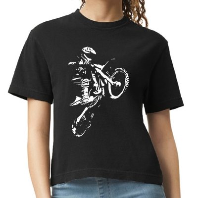 Motocross Dirt Bike Comfort Colors Boxy T-Shirt