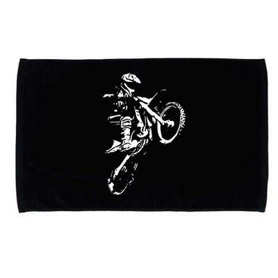 Motocross Dirt Bike Microfiber Hand Towel