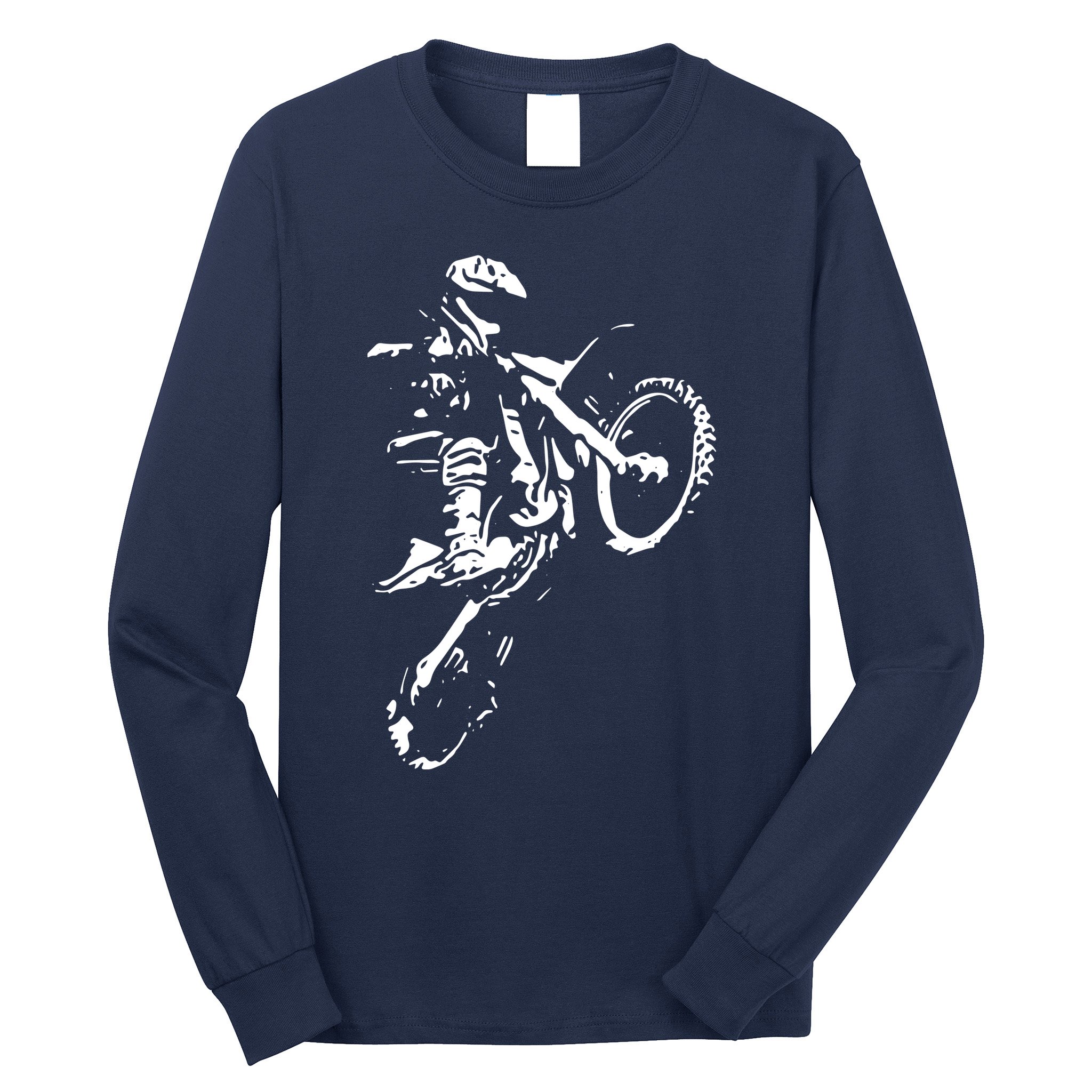 Motocross Dirt Bike Long Sleeve Shirt