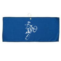 Motocross Dirt Bike Large Microfiber Waffle Golf Towel