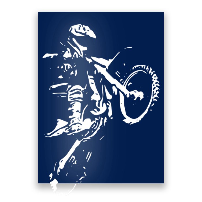 Motocross Dirt Bike Poster