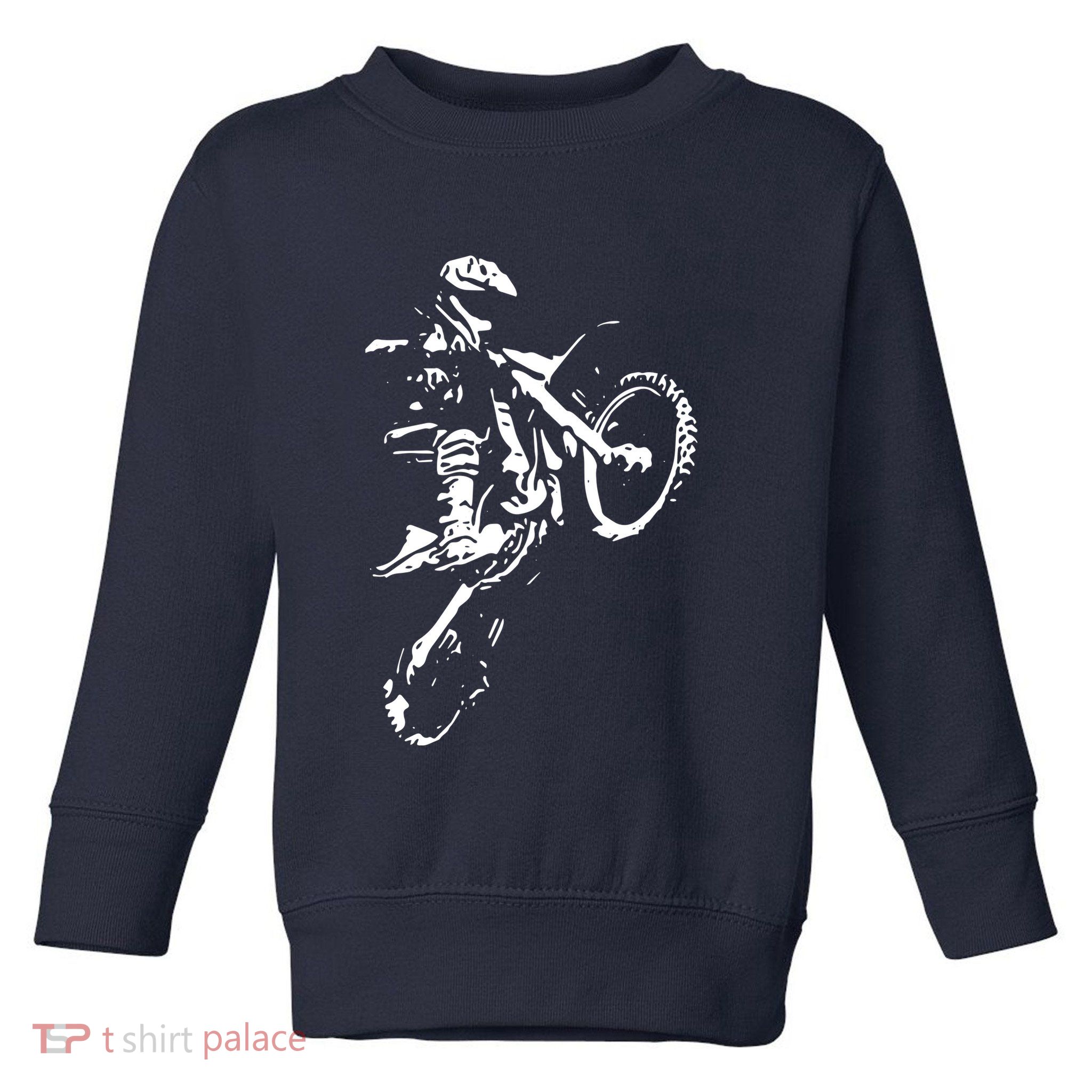 Motocross Dirt Bike Toddler Sweatshirt