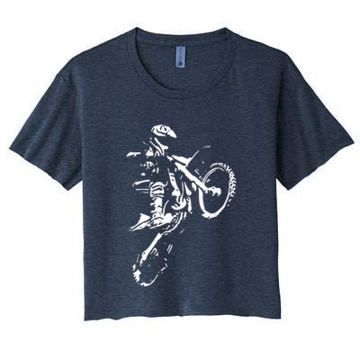 Motocross Dirt Bike Crop Top