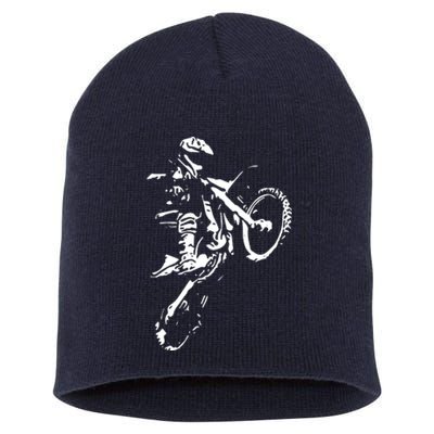 Motocross Dirt Bike Short Acrylic Beanie