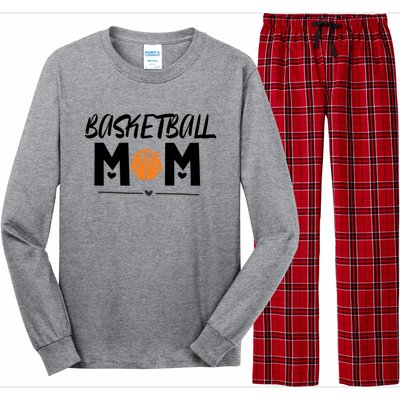 Mother's Day Basketball Mom Sport Fan Gift Long Sleeve Pajama Set