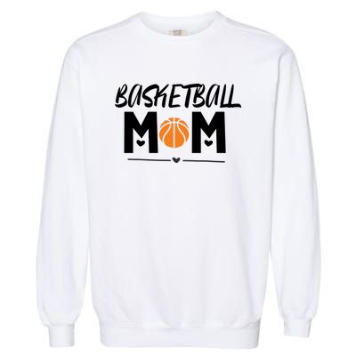 Mother's Day Basketball Mom Sport Fan Gift Garment-Dyed Sweatshirt