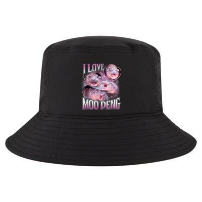 Moo Deng Baby Pygmy Hippos Thailand Cool Comfort Performance Bucket Hat