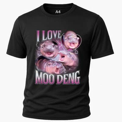 Moo Deng Baby Pygmy Hippos Thailand Performance Shirt