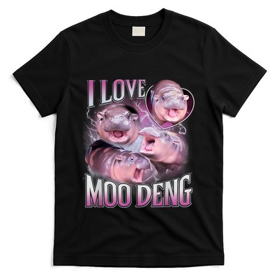 Moo Deng Baby Pygmy Hippos Thailand T-Shirt