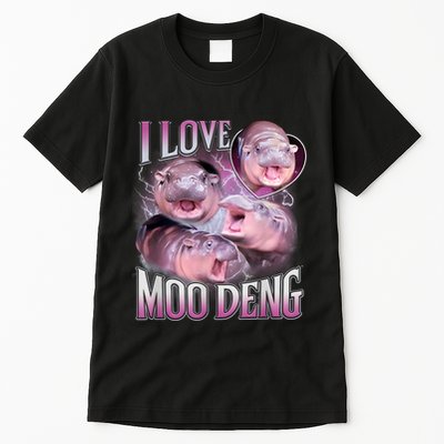 Moo Deng Baby Pygmy Hippos Thailand Tall T-Shirt
