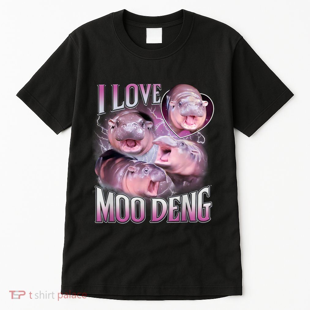 Moo Deng Baby Pygmy Hippos Thailand Tall T-Shirt