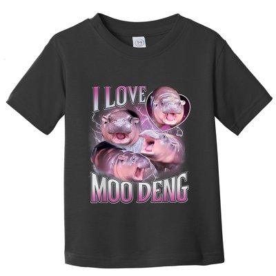 Moo Deng Baby Pygmy Hippos Thailand Toddler T-Shirt