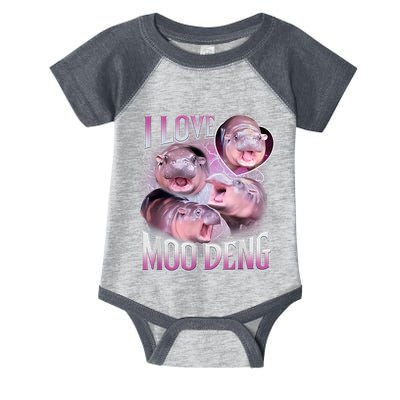 Moo Deng Baby Pygmy Hippos Thailand Infant Baby Jersey Bodysuit
