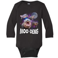 Moo Deng Baby Pygmy Hippos Thailand Baby Long Sleeve Bodysuit