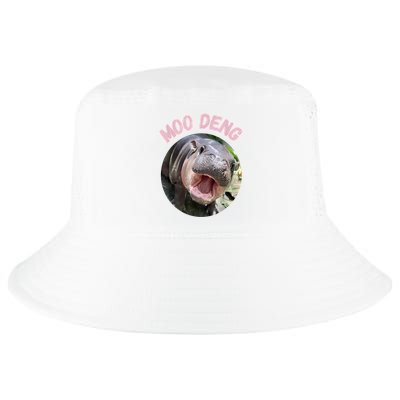Moo Deng Bouncy Pig In Thai Picture The Cute Baby Hippo Gift Cool Comfort Performance Bucket Hat