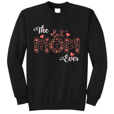 Mothers Day Best Mom Ever Gifts From Daughter Son Mom Sweatshirt