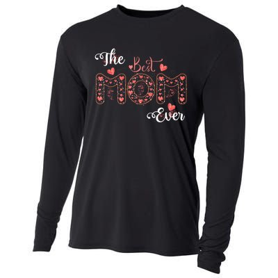 Mothers Day Best Mom Ever Gifts From Daughter Son Mom Cooling Performance Long Sleeve Crew