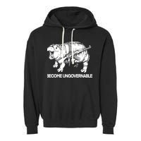 Moo Dang Become Ungovernable Garment-Dyed Fleece Hoodie