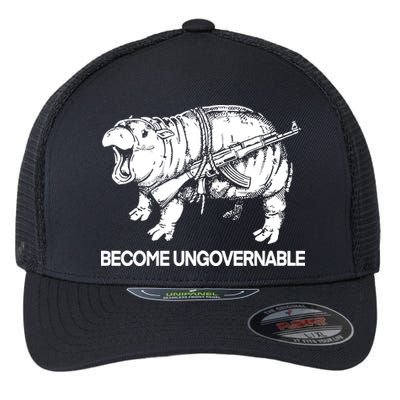 Moo Dang Become Ungovernable Flexfit Unipanel Trucker Cap