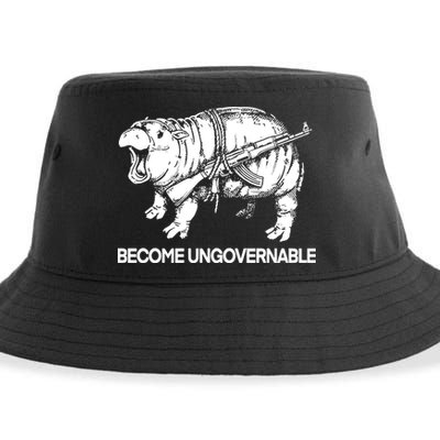 Moo Dang Become Ungovernable Sustainable Bucket Hat