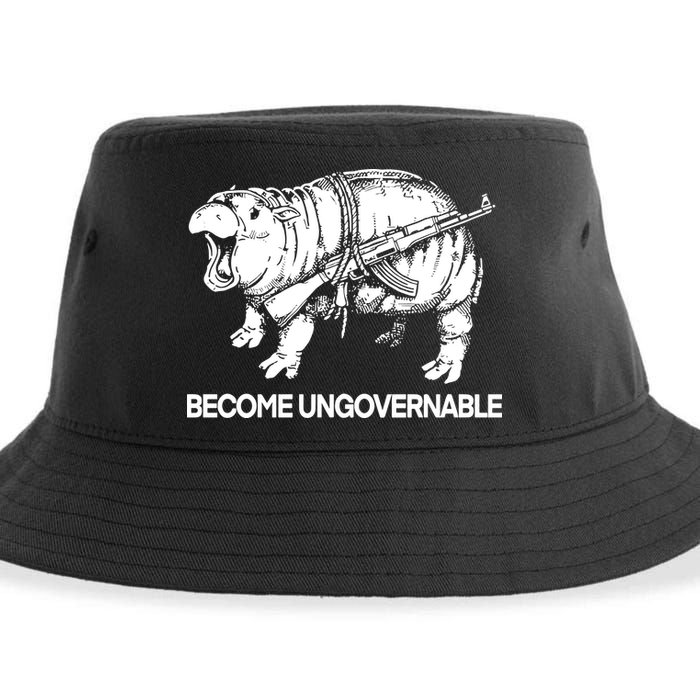 Moo Dang Become Ungovernable Sustainable Bucket Hat