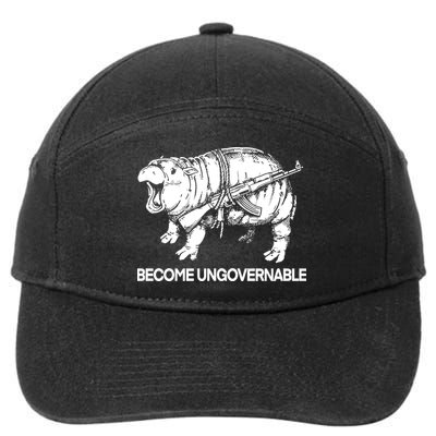 Moo Dang Become Ungovernable 7-Panel Snapback Hat