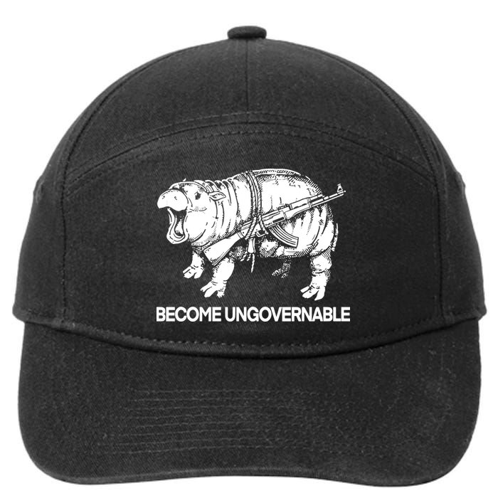 Moo Dang Become Ungovernable 7-Panel Snapback Hat