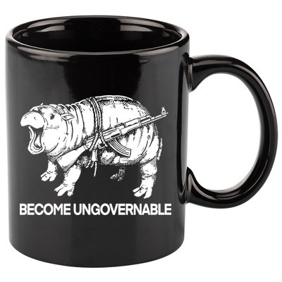 Moo Dang Become Ungovernable 11oz C Handle Ceramic Mug