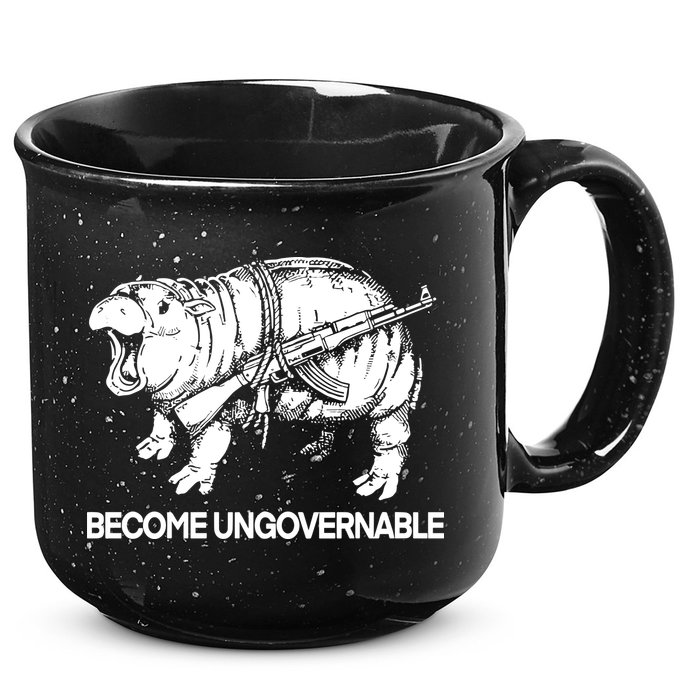 Moo Dang Become Ungovernable 15oz Campfire Ceramic Mug