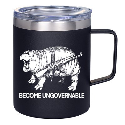 Moo Dang Become Ungovernable 12oz Stainless Steel Coffee Mug