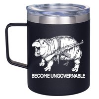 Moo Dang Become Ungovernable 12oz Stainless Steel Coffee Mug