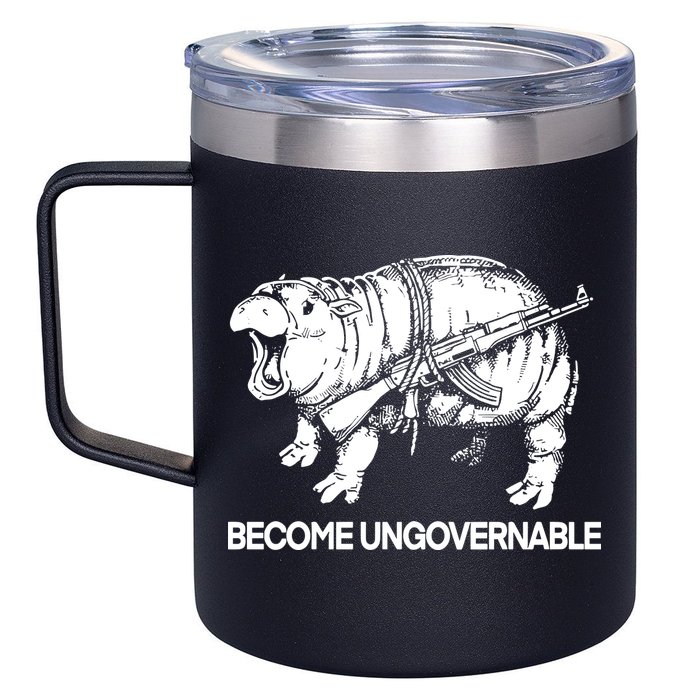 Moo Dang Become Ungovernable 12oz Stainless Steel Coffee Mug