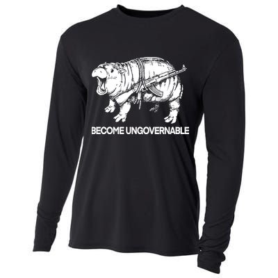 Moo Dang Become Ungovernable Cooling Performance Long Sleeve Crew