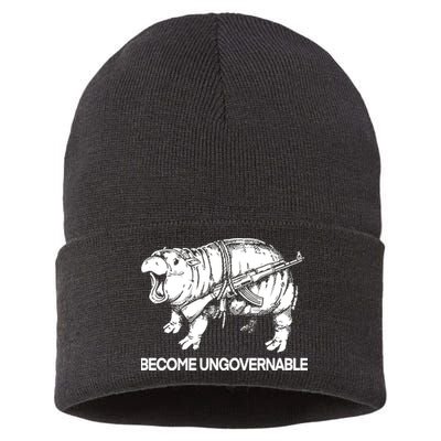 Moo Dang Become Ungovernable Sustainable Knit Beanie