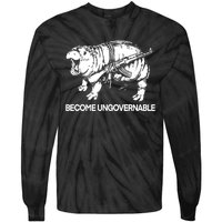 Moo Dang Become Ungovernable Tie-Dye Long Sleeve Shirt