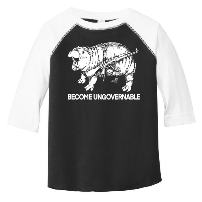 Moo Dang Become Ungovernable Toddler Fine Jersey T-Shirt