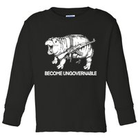 Moo Dang Become Ungovernable Toddler Long Sleeve Shirt