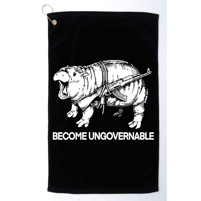 Moo Dang Become Ungovernable Golf Towel