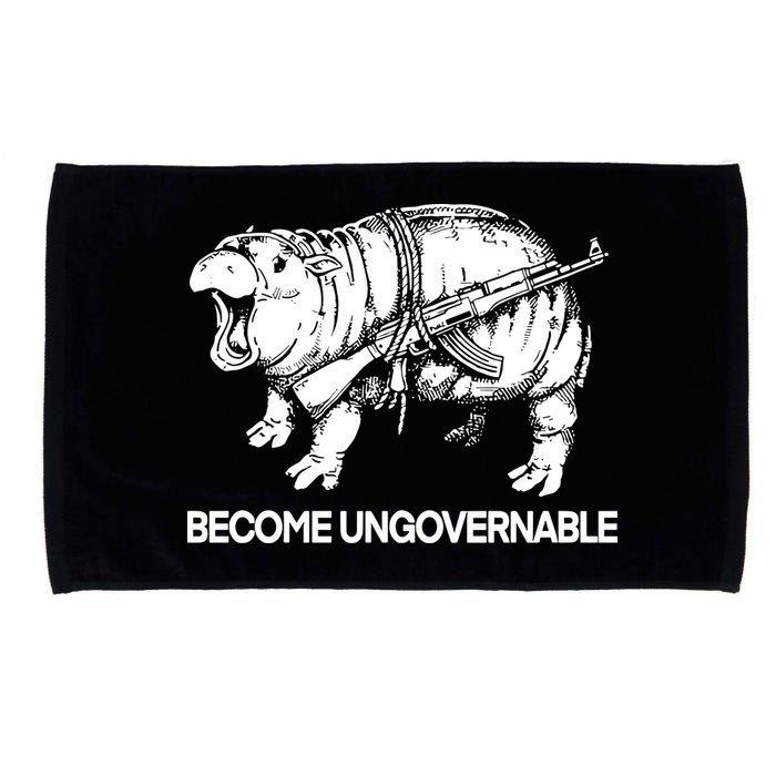 Moo Dang Become Ungovernable Microfiber Hand Towel