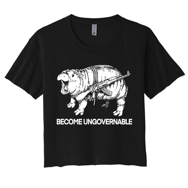 Moo Dang Become Ungovernable Crop Top