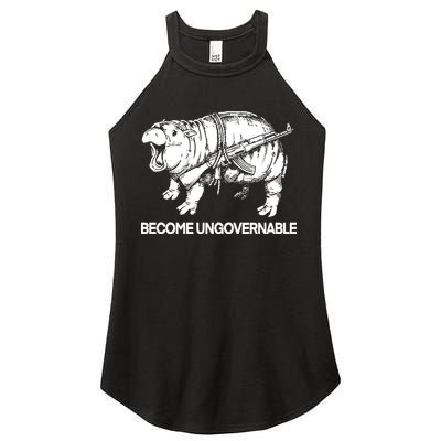 Moo Dang Become Ungovernable Women's Perfect Tri Rocker Tank