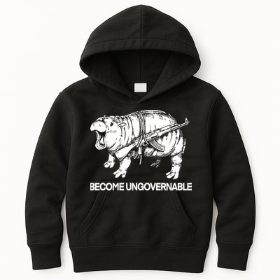 Moo Dang Become Ungovernable Kids Hoodie
