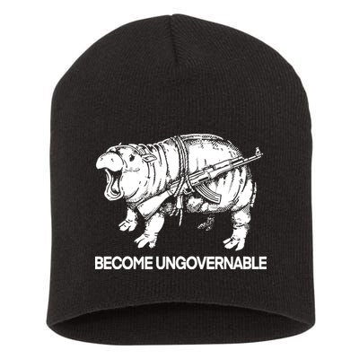 Moo Dang Become Ungovernable Short Acrylic Beanie