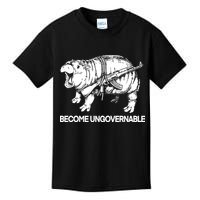 Moo Dang Become Ungovernable Kids T-Shirt