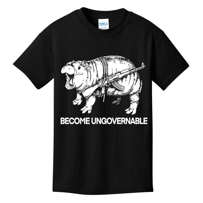 Moo Dang Become Ungovernable Kids T-Shirt