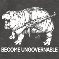 Moo Dang Become Ungovernable Vector Backpack