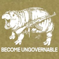 Moo Dang Become Ungovernable Garment-Dyed Women's Muscle Tee